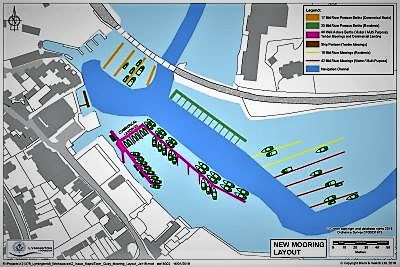 Mooring Works to start at Town Quay